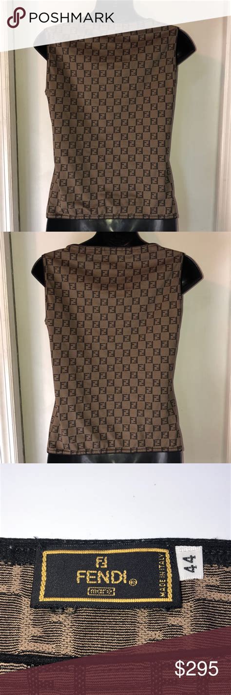 genuine fendi tank top.